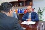 Takimi i ministrit Murtezani me përfaqësuesin e BERZH-it, Turkmenoglu